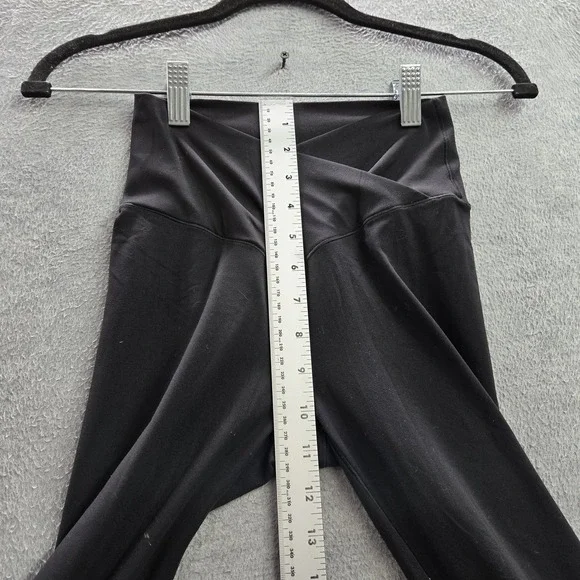 OFFLINE By Aerie Women Activewear Pants S/P Black Elastane Nylon Flared Real Me - Picture 8 of 12